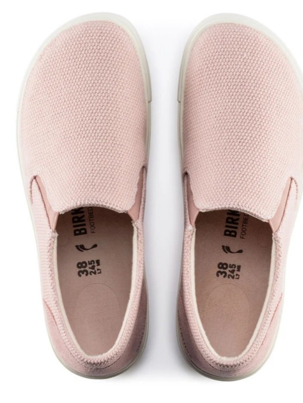 Birkenstock Women's Blush Pink Slip-On Sneakers 9M